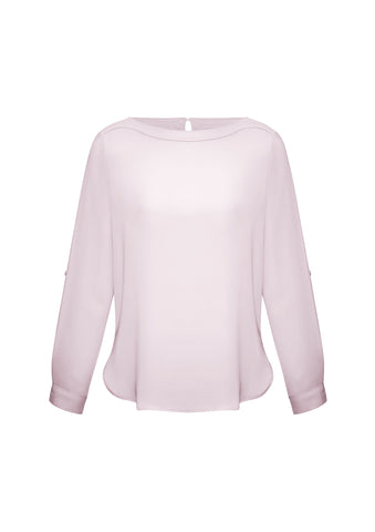 Womens Madison Boatneck Top-S828LL-biz-collection