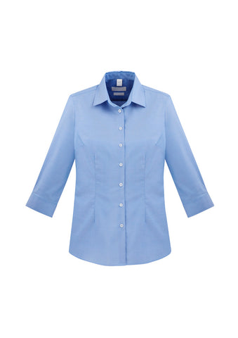 Womens Regent 3/4 Sleeve Shirt-S912LT-biz-collection