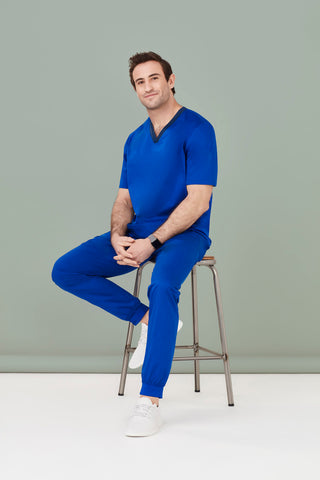 Mens Riley Slim Leg Jogger Scrub Pant-CSP042ML-biz-care