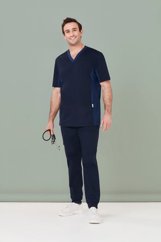 Mens Riley Slim Leg Jogger Scrub Pant-CSP042ML-biz-care