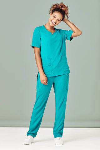 Womens Avery Slim Leg Scrub Pant-CSP943LL-biz-care