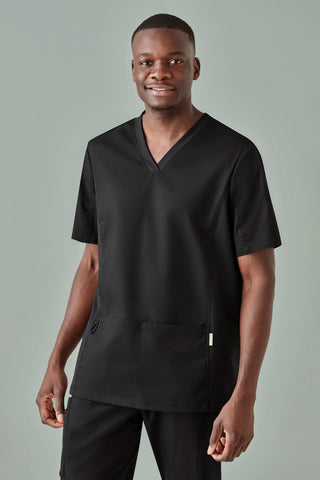 Mens Riley Stretch Scrub Top-CST043MS-biz-care