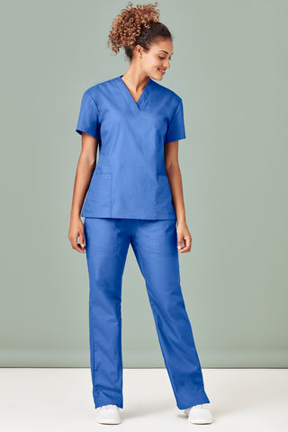 Classic Womens Scrub Top-H10622-biz-care