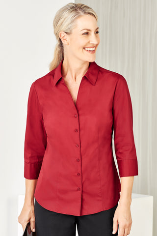 Monaco Ladies 3/4 Sleeve Shirt-S770LT-biz-care