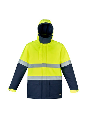 Unisex Hi Vis Antarctic Softshell Jacket-ZJ553-syzmik