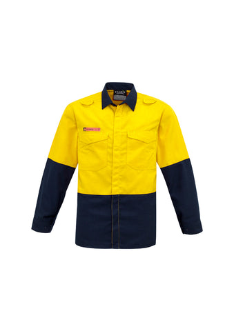 Mens Hi Vis Spliced Shirt-ZW138-syzmik