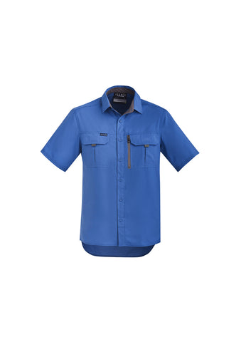 Mens Outdoor Short Sleeve Shirt-ZW465-syzmik