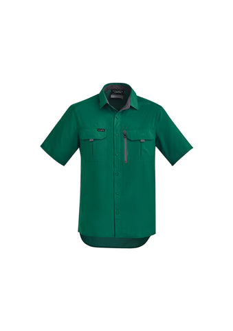 Mens Outdoor Short Sleeve Shirt-ZW465-syzmik