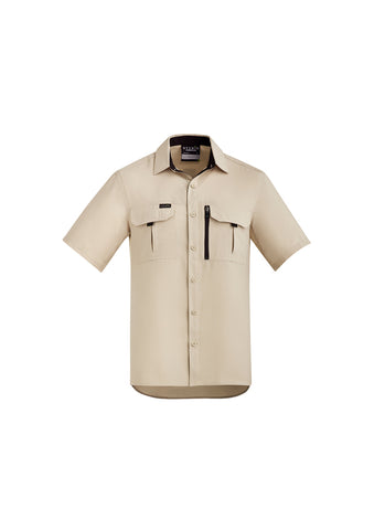 Mens Outdoor Short Sleeve Shirt-ZW465-syzmik