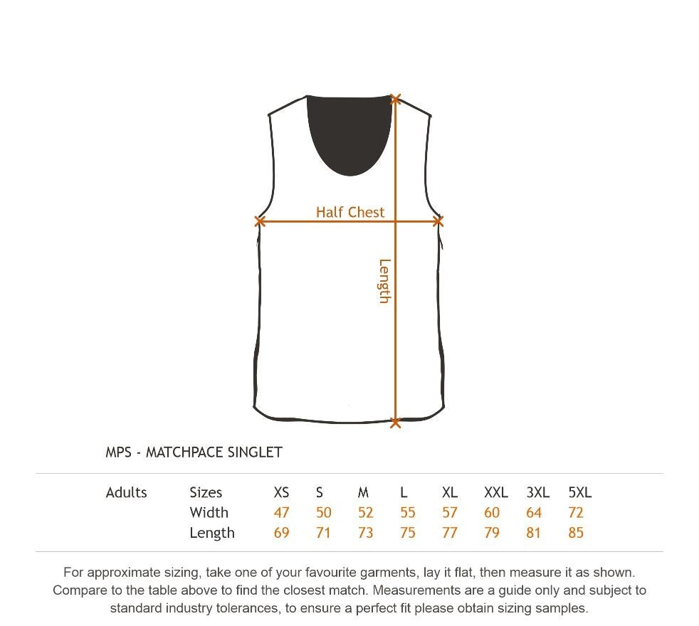 AURORA - Matchpace Singlet - MPS-50