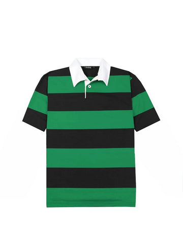 CLOKE - Short-Sleeved Striped Rugby Jersey - SS-RJS-29
