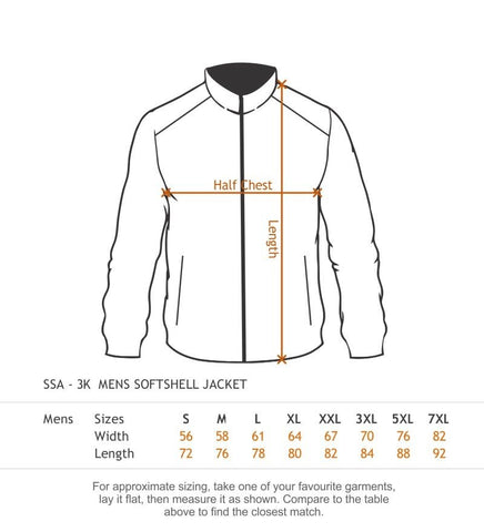 AURORA - Balfour Softshell Jacket - Mens -SSA-22