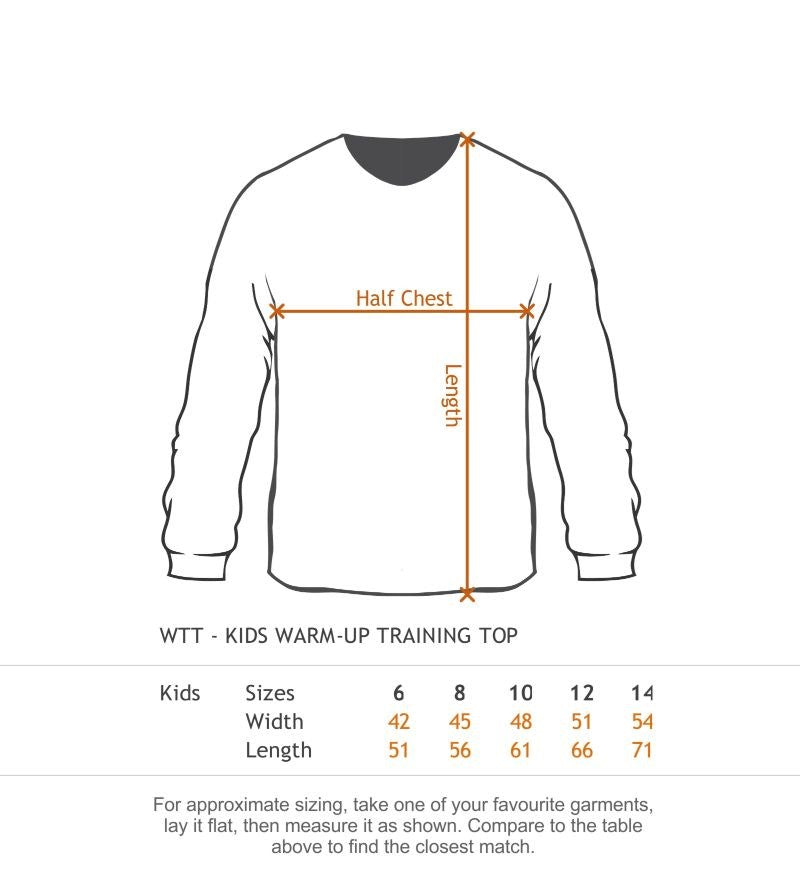 AURORA - Warmup Training Top - Kids - WTTK-11